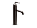 KOHLER K-14404-4A-BGP Tall single-handle bathroom sink faucet with Lever handle, 1.2 gpm  -  Brushed Graphite