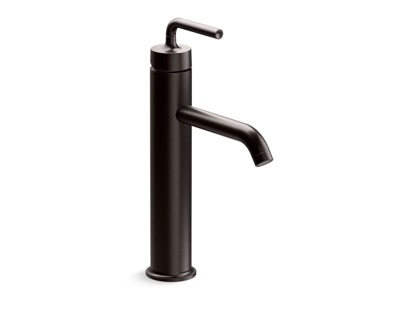 KOHLER K-14404-4A-BGP Tall single-handle bathroom sink faucet with Lever handle, 1.2 gpm  -  Brushed Graphite