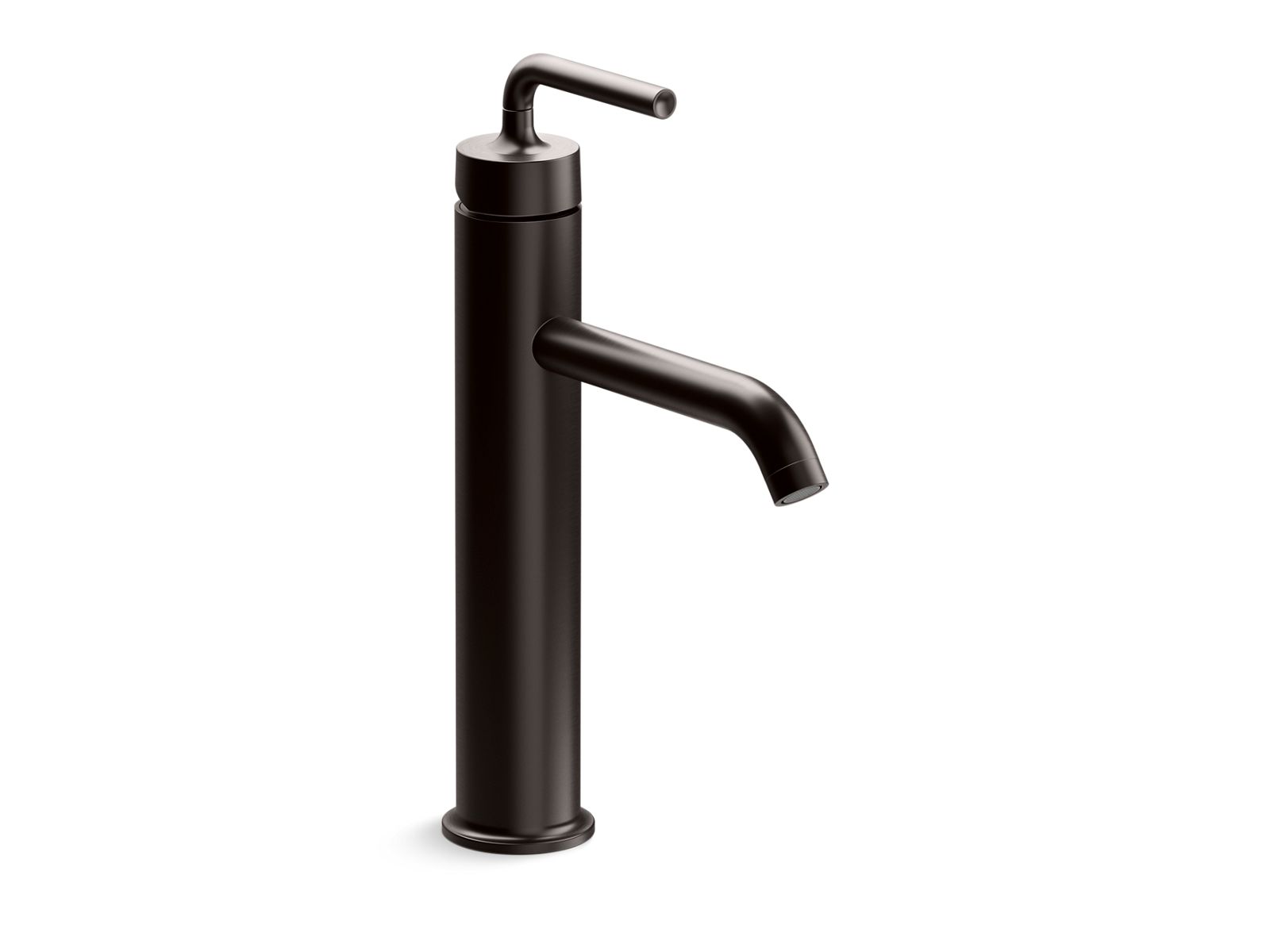 KOHLER K-14404-4A-BGP Tall single-handle bathroom sink faucet with Lever handle, 1.2 gpm  -  Brushed Graphite