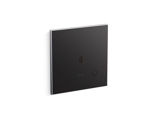 KOHLER K-61TB10S50-7BK-CP Mach Flex Glass faceplate for concealed touchless toilet flushometer, dual-flush (1.1 / 1.28 gpf) - Polished Chrome