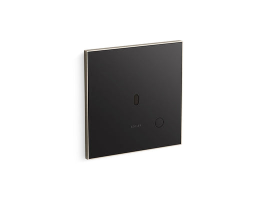KOHLER K-61TB10S50-7BK-BN Mach Flex Glass faceplate for concealed touchless toilet flushometer, dual-flush (1.1 / 1.28 gpf) - Vibrant Brushed Nickel
