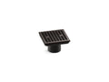 KOHLER K-22665-BGP Square brass tile-in shower drain (drain body not included)  -  Brushed Graphite