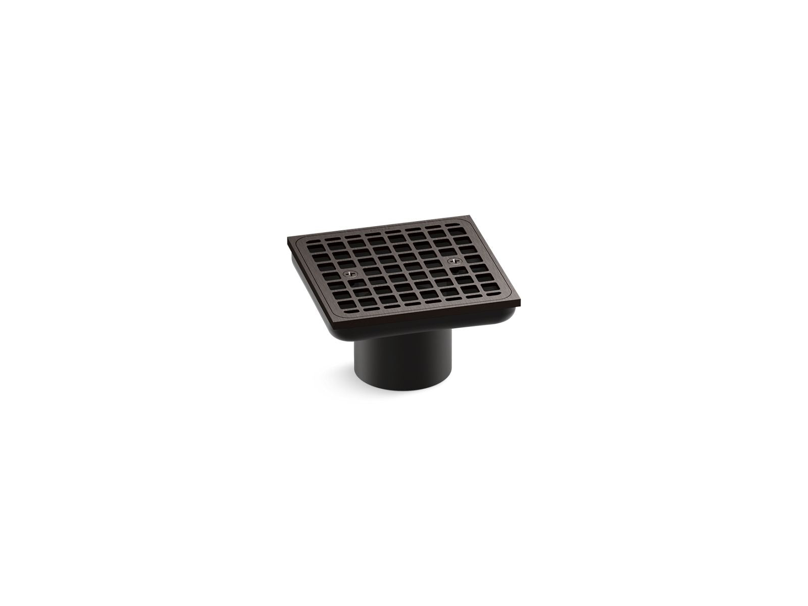 KOHLER K-22665-BGP Square brass tile-in shower drain (drain body not included)  -  Brushed Graphite