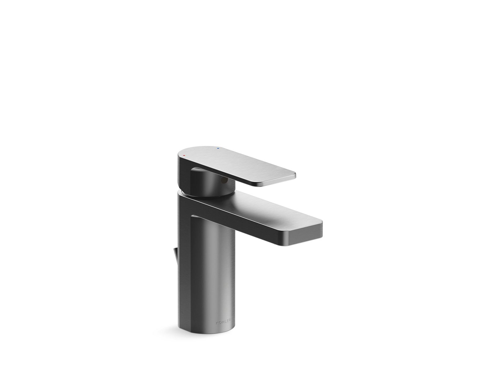 KOHLER K-23472-4-BGP Parallel Single-handle bathroom sink faucet, 1.2 gpm  -  Vibrant Brushed Graphite