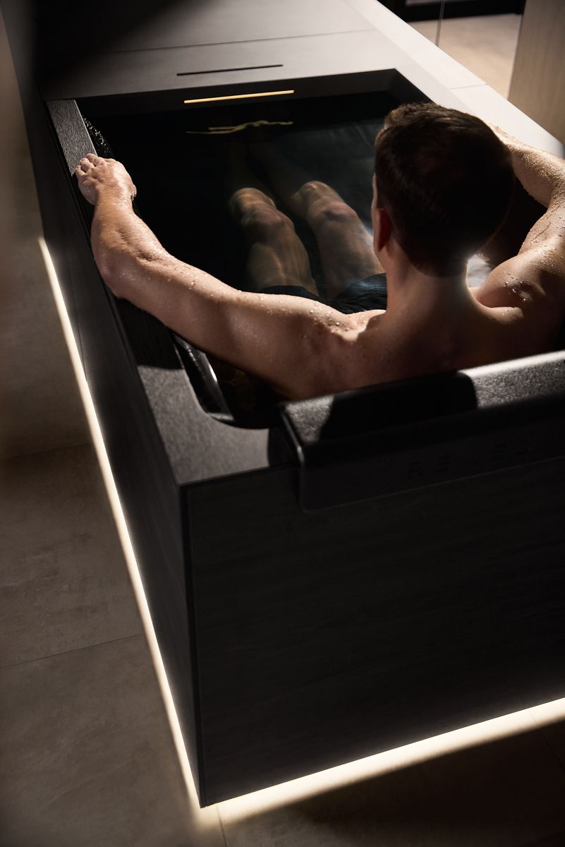 KOHLER K-35848-BUM Kohler X Remedy Place Ice Bath - Burntumber