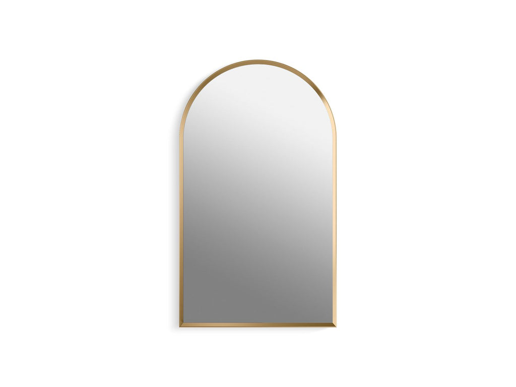 KOHLER K-36540-BGL Verdera 20" X 34" Arched Framed Medicine Cabinet, Left-Hinged - Moderne Brushed Gold