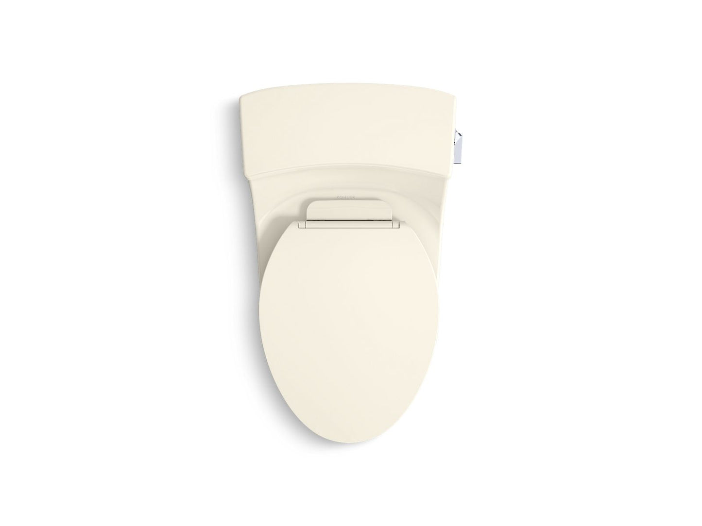 KOHLER K-5172-RA-96 San Souci One-Piece Compact Elongated Toilet With Concealed Trapway, 1.28 Gpf In Biscuit