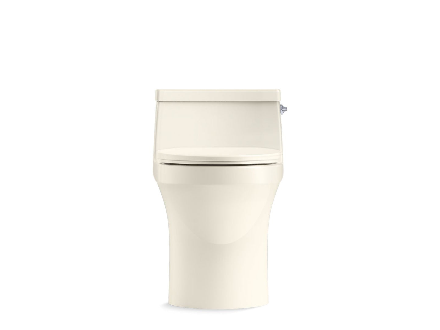 KOHLER K-5172-RA-96 San Souci One-Piece Compact Elongated Toilet With Concealed Trapway, 1.28 Gpf In Biscuit