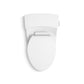 KOHLER K-5172-RA-0 San Souci One-Piece Compact Elongated Toilet With Concealed Trapway, 1.28 Gpf In White