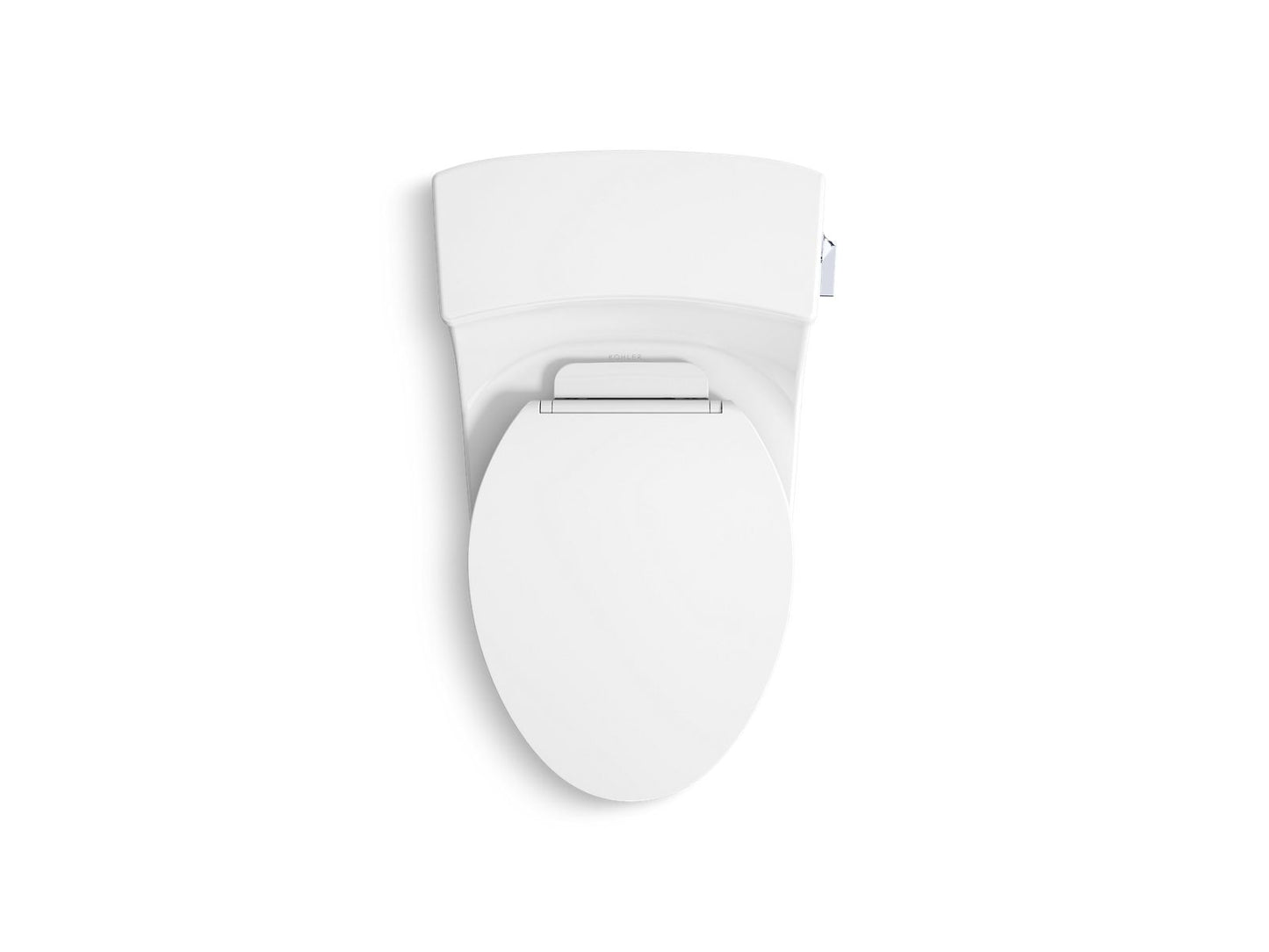 KOHLER K-5172-RA-0 San Souci One-Piece Compact Elongated Toilet With Concealed Trapway, 1.28 Gpf In White