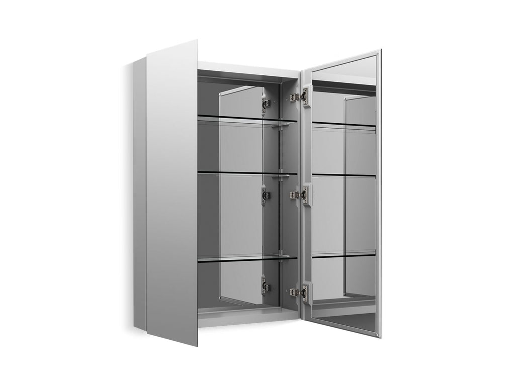 KOHLER K-56552-NA Embark Premium Xl 25" X 36" Rectangular Two-Door Medicine Cabinet