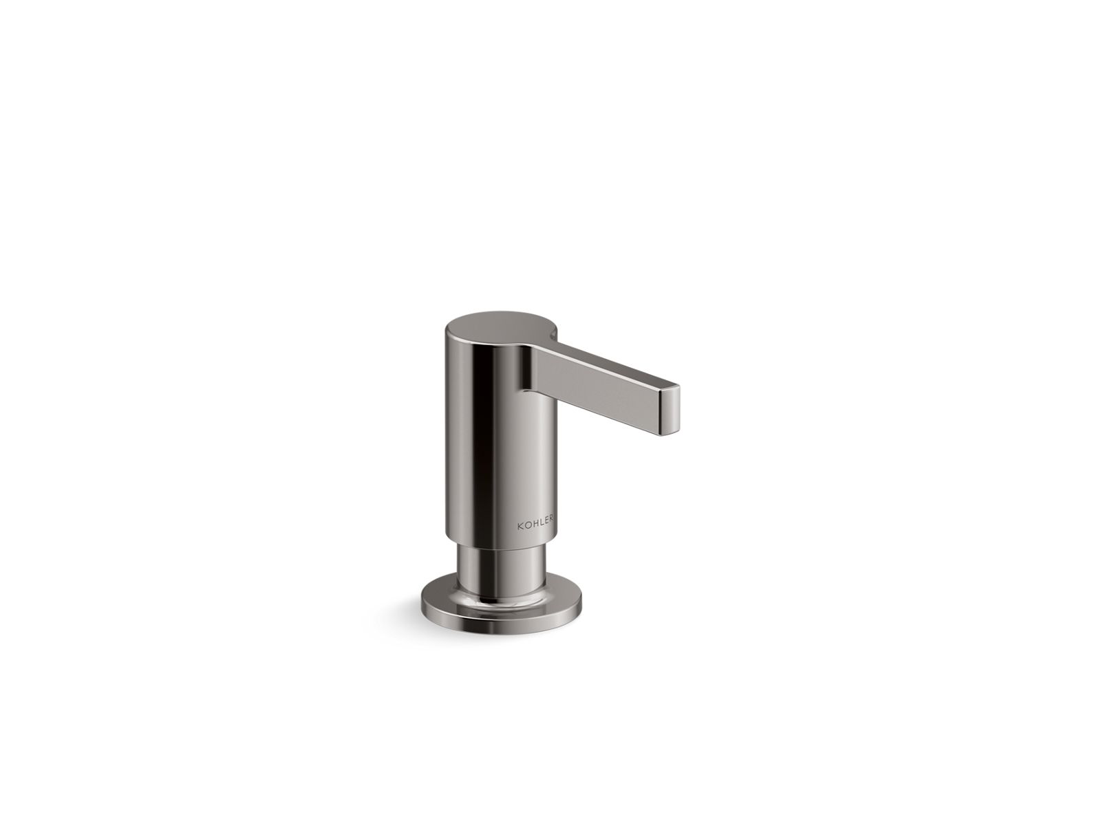 KOHLER K-28679-TT Billet Soap/Lotion Dispenser - Vibrant Titanium