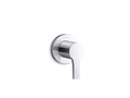 KOHLER K-T35330-4-CP Elate Mastershower Transfer Valve Trim - Polished Chrome