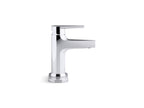 KOHLER K-37886-4-BN Taut Single-Handle Bathroom Sink Faucet, 1.2 Gpm - Vibrant Brushed Nickel