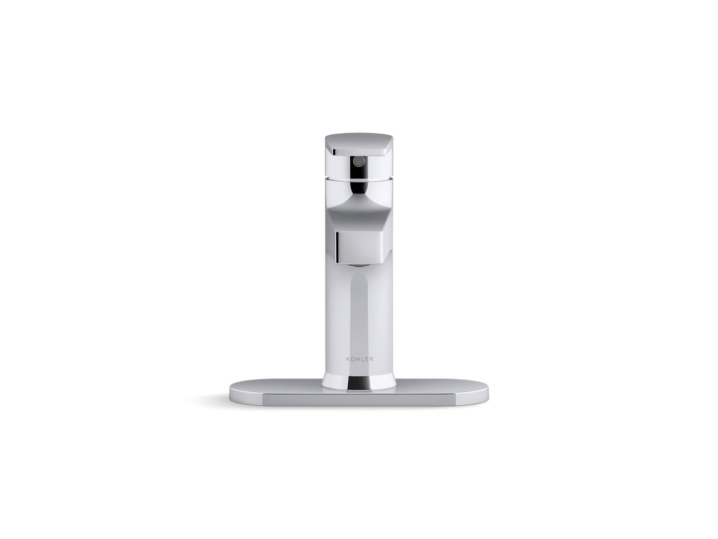 KOHLER K-37886-4-CP Taut Single-handle bathroom sink faucet, 1.2 gpm - Polished Chrome