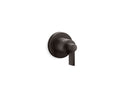 KOHLER K-T78026-4-BGP MasterShower transfer valve trim with lever handle  -  Brushed Graphite