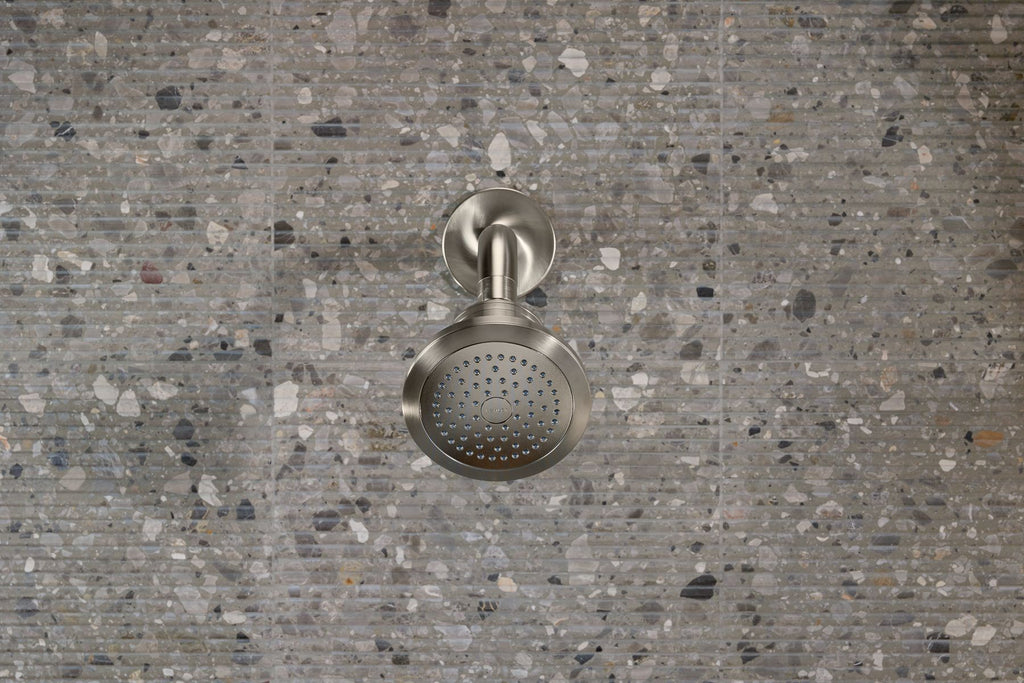 KOHLER K-33631-Y-2MB Cinq Round Single-Function Filtered Showerhead, 2.5 Gpm - Vibrant Brushed Moderne Brass