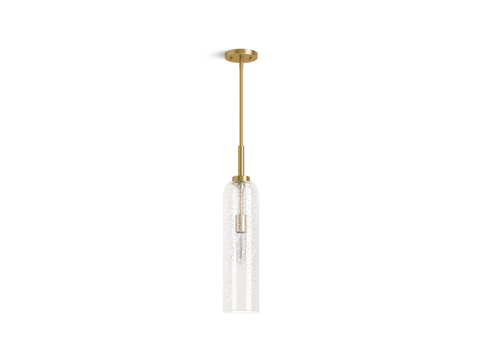 KOHLER 42199-PE01-2GL Simplice 5 in. Bottle Pendant  -  Brushed Moderne Brass