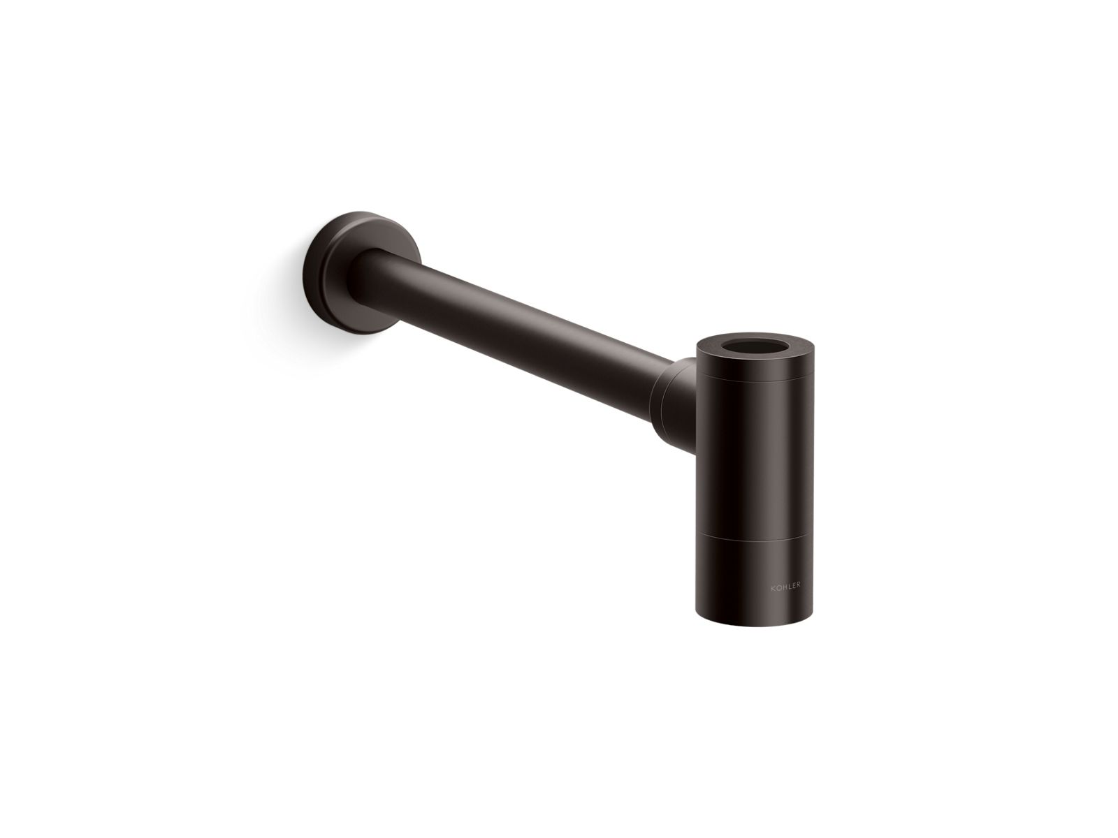 KOHLER K-9033-BGP Bottle trap, 1-1/4" x 1-1/4"  -  Brushed Graphite