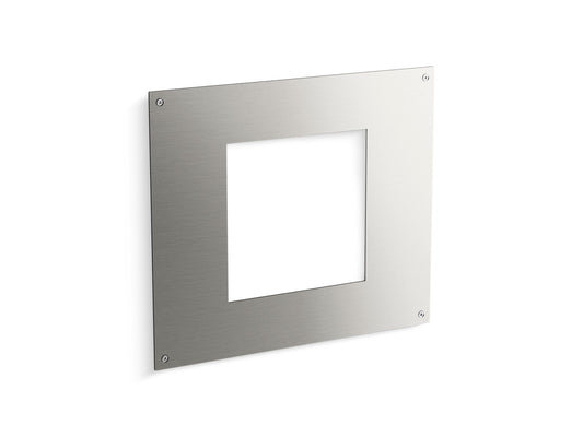 KOHLER K-35603-BS Mach Flex Extension plate for concealed touchless flushometer faceplates - Brushed Stainless