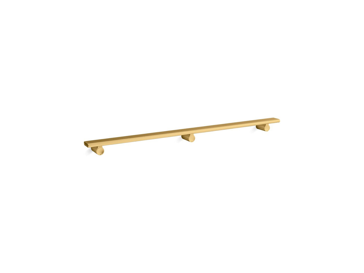 KOHLER K-97626-2MB Choreograph 36" Shower Barre - Vibrant Brushed Moderne Brass