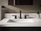 KOHLER K-33592-4K-CP Elate Widespread Bathroom Sink Faucet, 1.0 Gpm - Polished Chrome