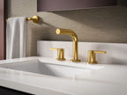 KOHLER K-33592-4K-CP Elate Widespread Bathroom Sink Faucet, 1.0 Gpm - Polished Chrome