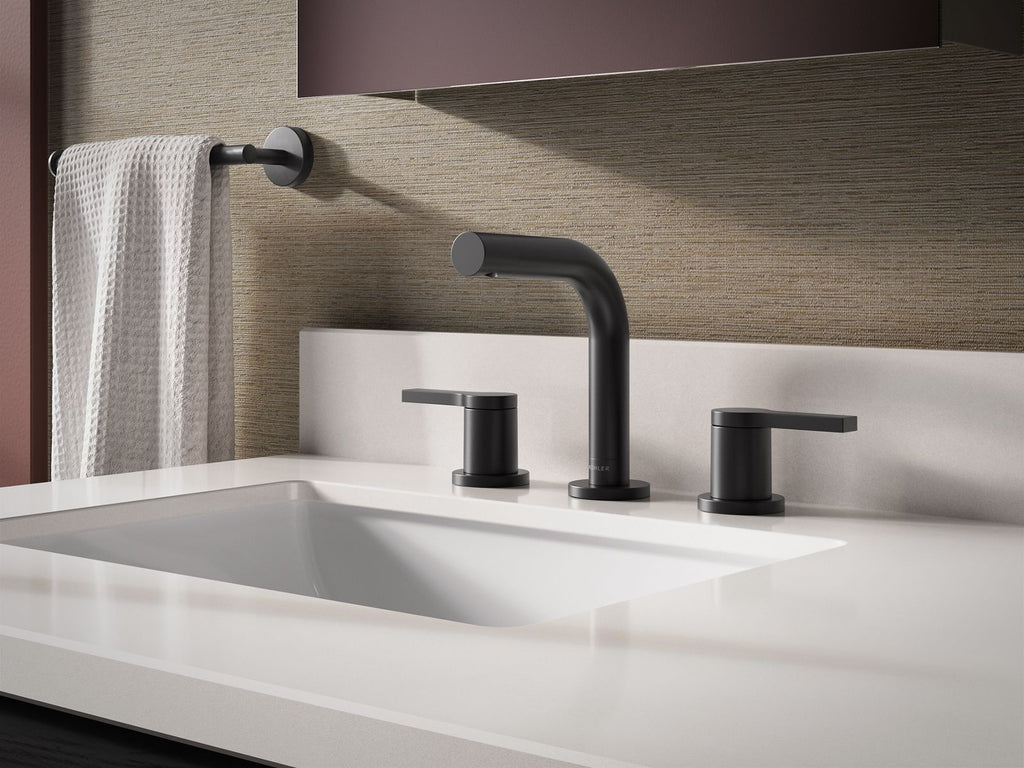 KOHLER K-33592-4K-CP Elate Widespread Bathroom Sink Faucet, 1.0 Gpm - Polished Chrome