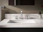 KOHLER K-33592-4K-CP Elate Widespread Bathroom Sink Faucet, 1.0 Gpm - Polished Chrome