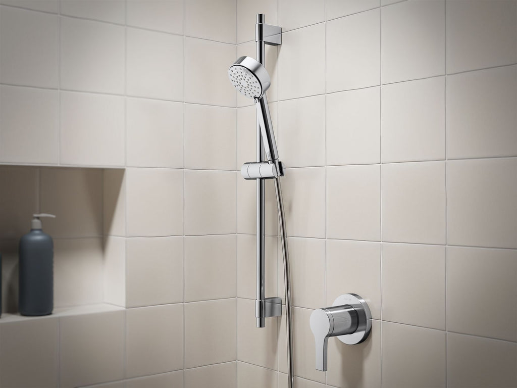 KOHLER K-35331-Y-CP Elate 28" Three-Function Handshower Kit, 2.5 Gpm - Polished Chrome