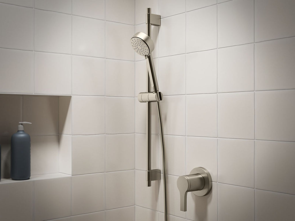 KOHLER K-35331-Y-CP Elate 28" Three-Function Handshower Kit, 2.5 Gpm - Polished Chrome