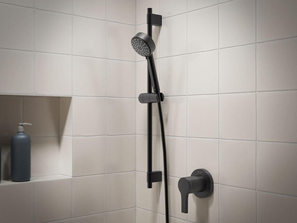 KOHLER K-35331-Y-CP Elate 28" Three-Function Handshower Kit, 2.5 Gpm - Polished Chrome