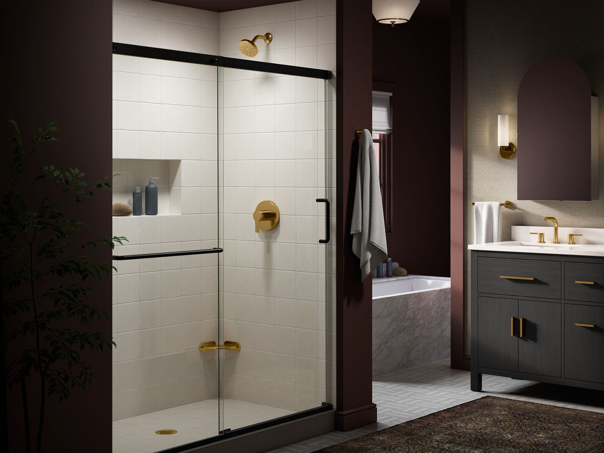 KOHLER K-33809-BL Elate Foot Ledge - Matte Black