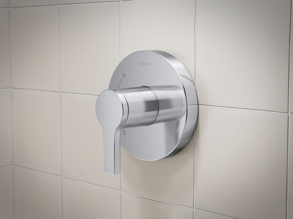 KOHLER K-TS35321-4Y-BL Elate Rite-Temp Shower Trim Kit, 2.5 Gpm - Matte Black