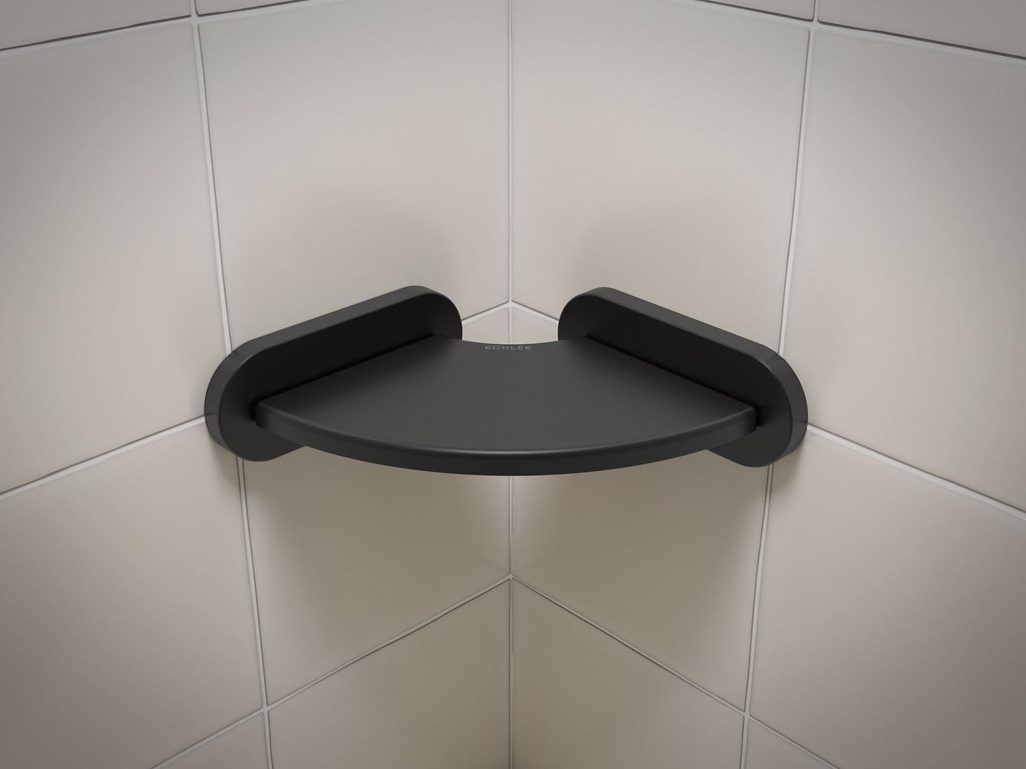 KOHLER K-33809-BL Elate Foot ledge - Matte Black