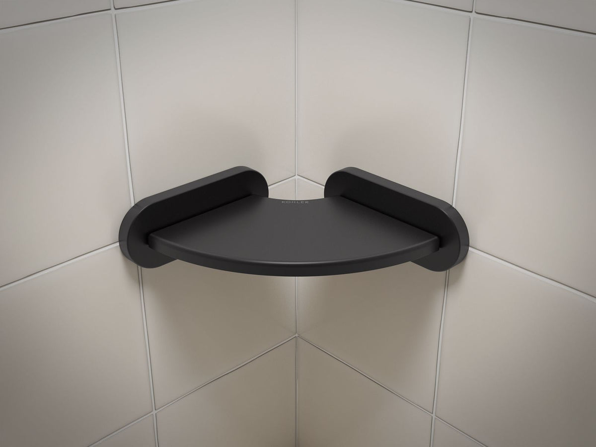 KOHLER K-33809-BL Elate Foot Ledge - Matte Black