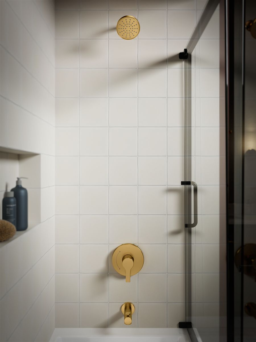 KOHLER K-TS35320-4-BL Elate Rite-Temp Valve Trim - Matte Black