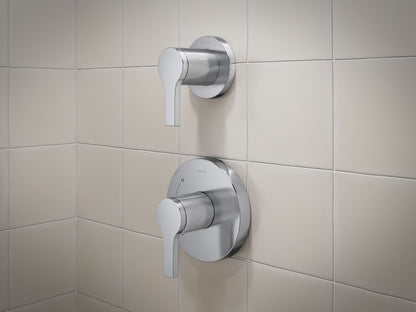 KOHLER K-T35330-4-2MB Elate MasterShower transfer valve trim - Vibrant Brushed Moderne Brass