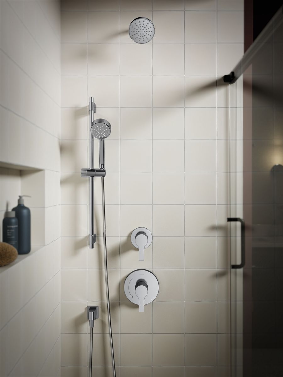 KOHLER K-T35330-4-CP Elate Mastershower Transfer Valve Trim - Polished Chrome