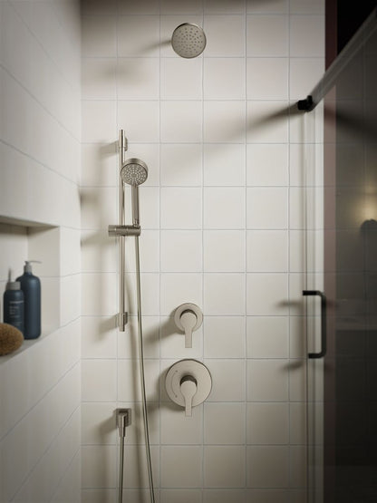 KOHLER K-35331-G-2MB Elate 28" three-function handshower kit, 1.75 gpm - Vibrant Brushed Moderne Brass