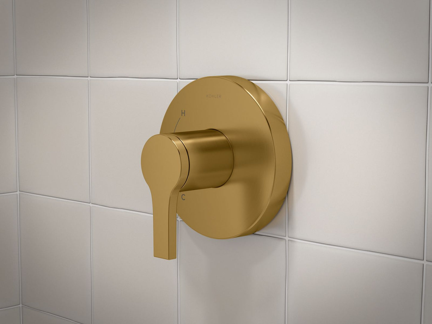 KOHLER K-TS35320-4-BN Elate Rite-Temp valve trim - Vibrant Brushed Nickel