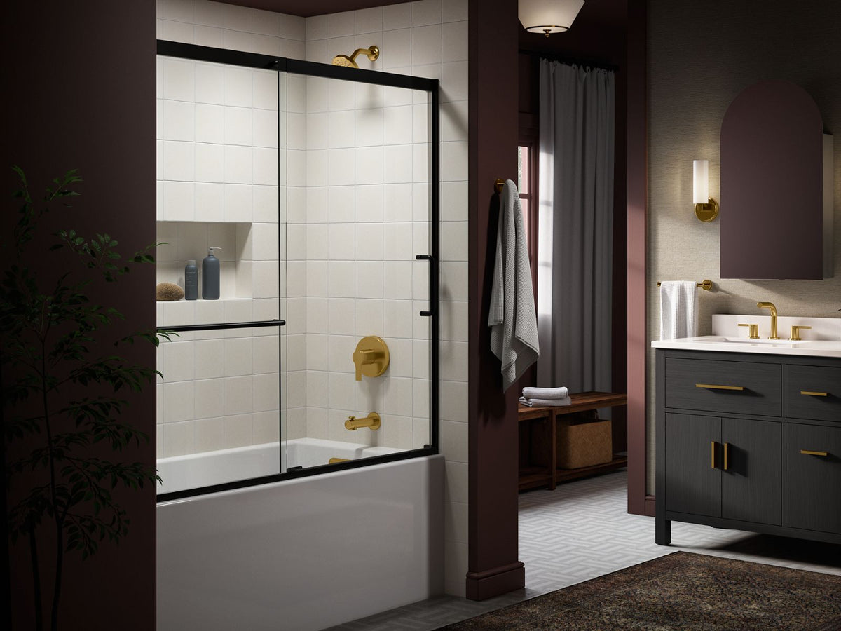 KOHLER K-TS35320-4-BL Elate Rite-Temp Valve Trim - Matte Black