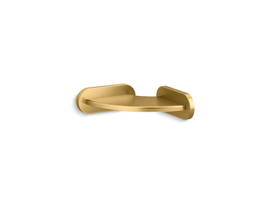 KOHLER K-33809-2MB Elate Foot ledge - Vibrant Brushed Moderne Brass