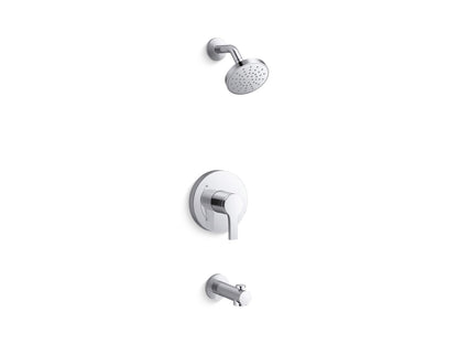 KOHLER K-TS35322-4Y-CP Elate Rite-Temp bath and shower trim kit, 2.5 gpm - Polished Chrome