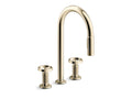 KOHLER K-28677-9RT2-AF Billet Touchless Pull-Down Kitchen Sink Faucet With Two-Function Sprayhead - Vibrant French Gold