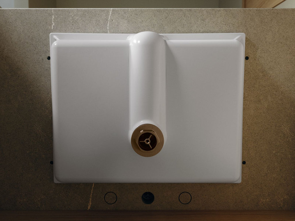 KOHLER K-38380-0 Verticyl 19-3/4" Rectangular Undermount Bathroom Sink - White