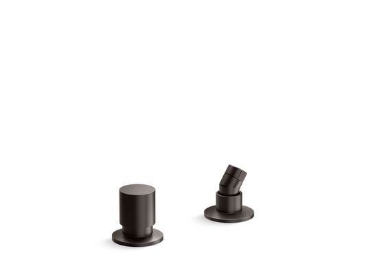KOHLER K-77989-BGP Deck-mount handshower holder and two-way diverter valve  -  Brushed Graphite
