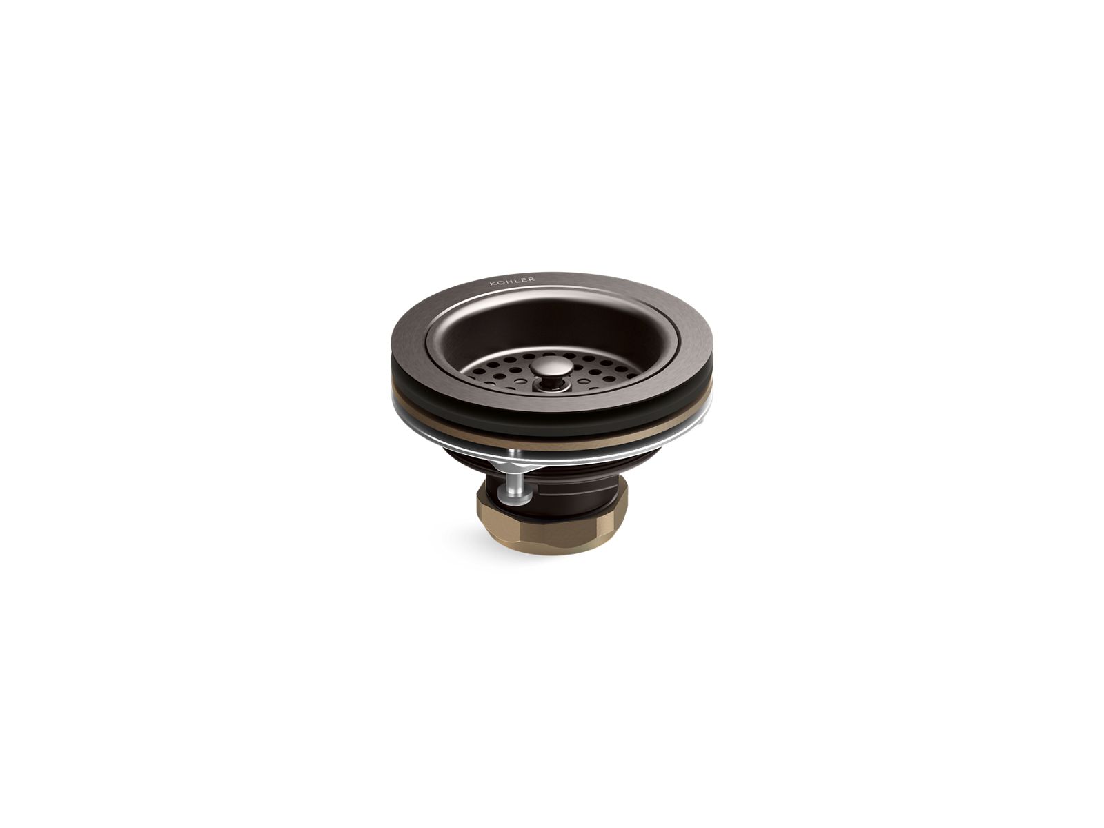 KOHLER K-8799-BGP Sink drain and strainer basket, less tailpiece  -  Brushed Graphite