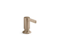 KOHLER K-28679-BV Billet Soap/Lotion Dispenser - Vibrant Brushed Bronze