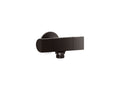 KOHLER K-98355-BGP Wall-mount handshower holder with supply elbow and volume control  -  Brushed Graphite